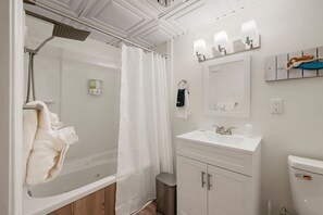 Hair dryer, towels