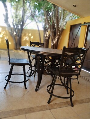 Restauration en plein air