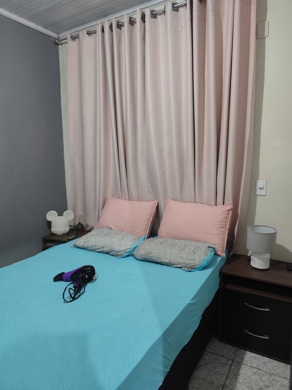 1 bedroom, iron/ironing board, Internet, bed sheets
