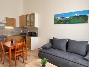 Living area - Prague Deluxe City Center Apartment (Hlavní město Praha)