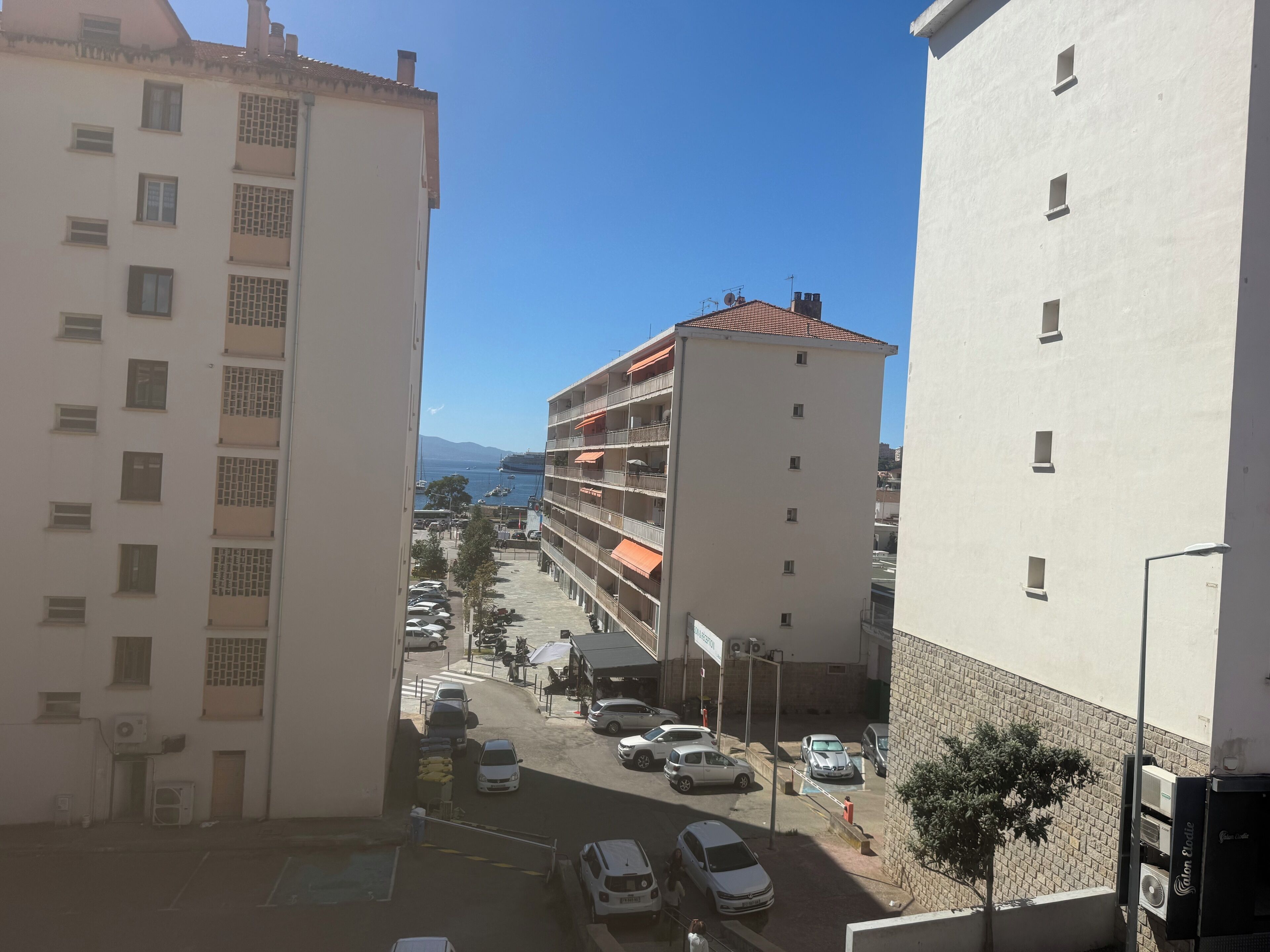 Vista desde la propiedad
