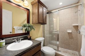 Shower, towels