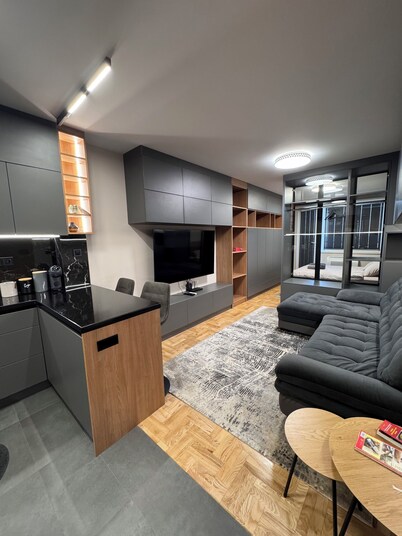 Family and Business apartment. Free street parking.