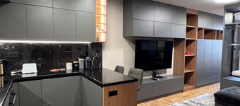 Family and Business apartment. Free street parking.