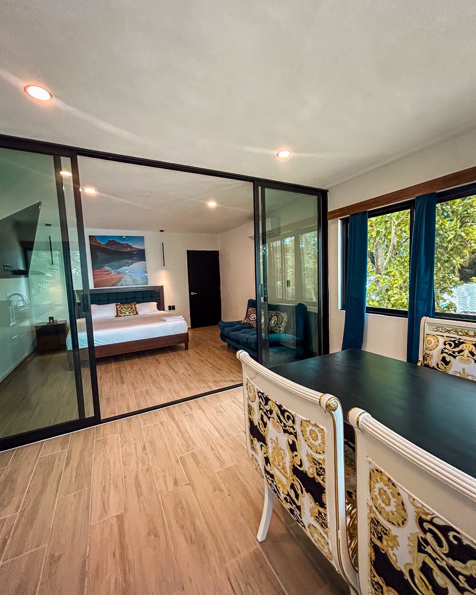 Deluxe Apartment, Ocean View | Iron/ironing board, free WiFi, bed sheets