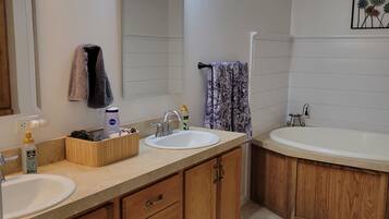 Towels, soap, toilet paper