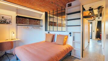 1 chambre, fer et planche Ă repasser, Wi-Fi, draps fournis