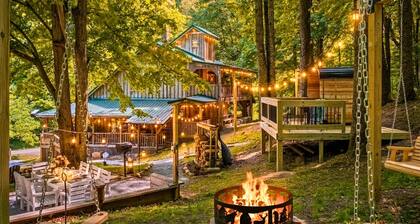 Rich Creek Wilderness Cabin: Near NRG, Game Room, Fire Pit, STARLINK, ATV Trails