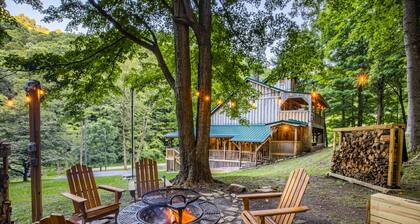 Rich Creek Wilderness Cabin Retreat · Off-Grid Family Haven