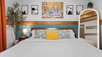 3 slaapkamers, een bureau, gratis wifi, beddengoed
