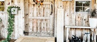 Nana + Papa's Place: Rustic Pondside Cabin