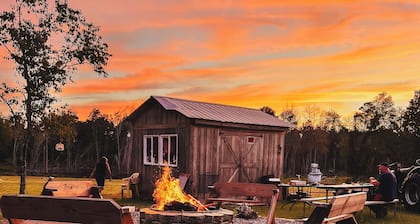 Nana + Papa's Place: Rustic Pondside Cabin