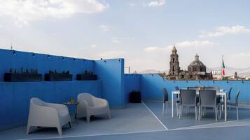 Terrasse sur le toit