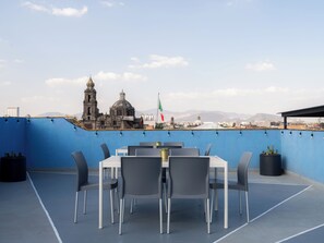 Terrasse sur le toit