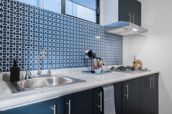 Comfort Apartment, 1 King Bed with Sofa bed | Private kitchen