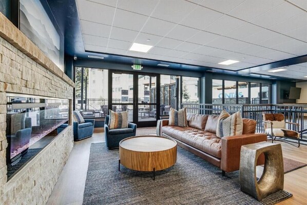 TV, fireplace, printers - Slope Side Grandeur | Luxury 2BR/2BA A True Ski-In/Out at The Village (Breckenridge)