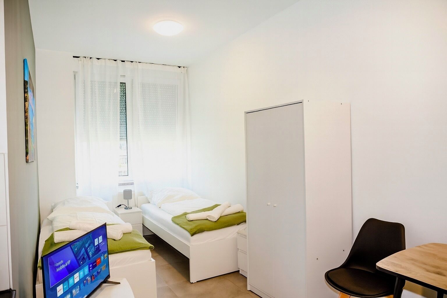 1 Schlafzimmer, Bügeleisen/Bügelbrett, WLAN, Bettwäsche