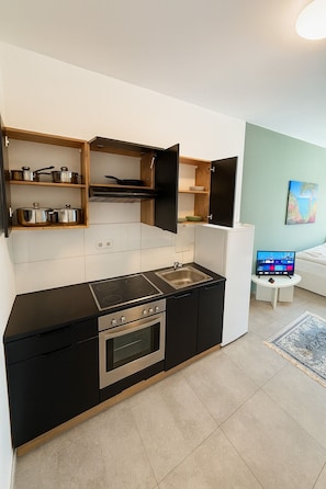 Private kitchen - City apartment no. 4 with comfort (Pforzheim)