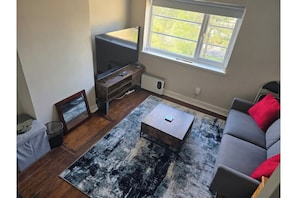 Smart TV, chimenea