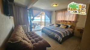 1 bedroom, internet, bed sheets