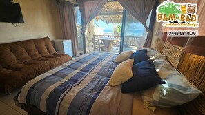 1 bedroom, internet, bed sheets