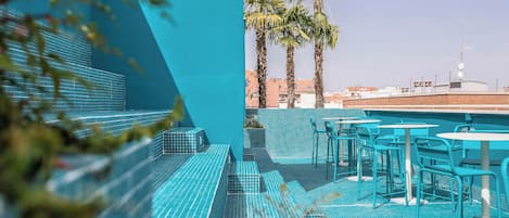 Terrasse sur le toit