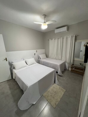 6 habitaciones, tabla de planchar con plancha, wifi y ropa de cama 