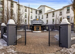 Majoituspaikan julkisivu