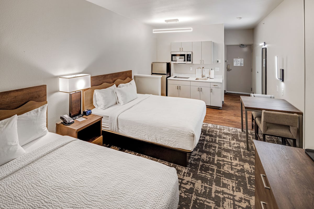 Studio, 2 Queen-Betten, Küche