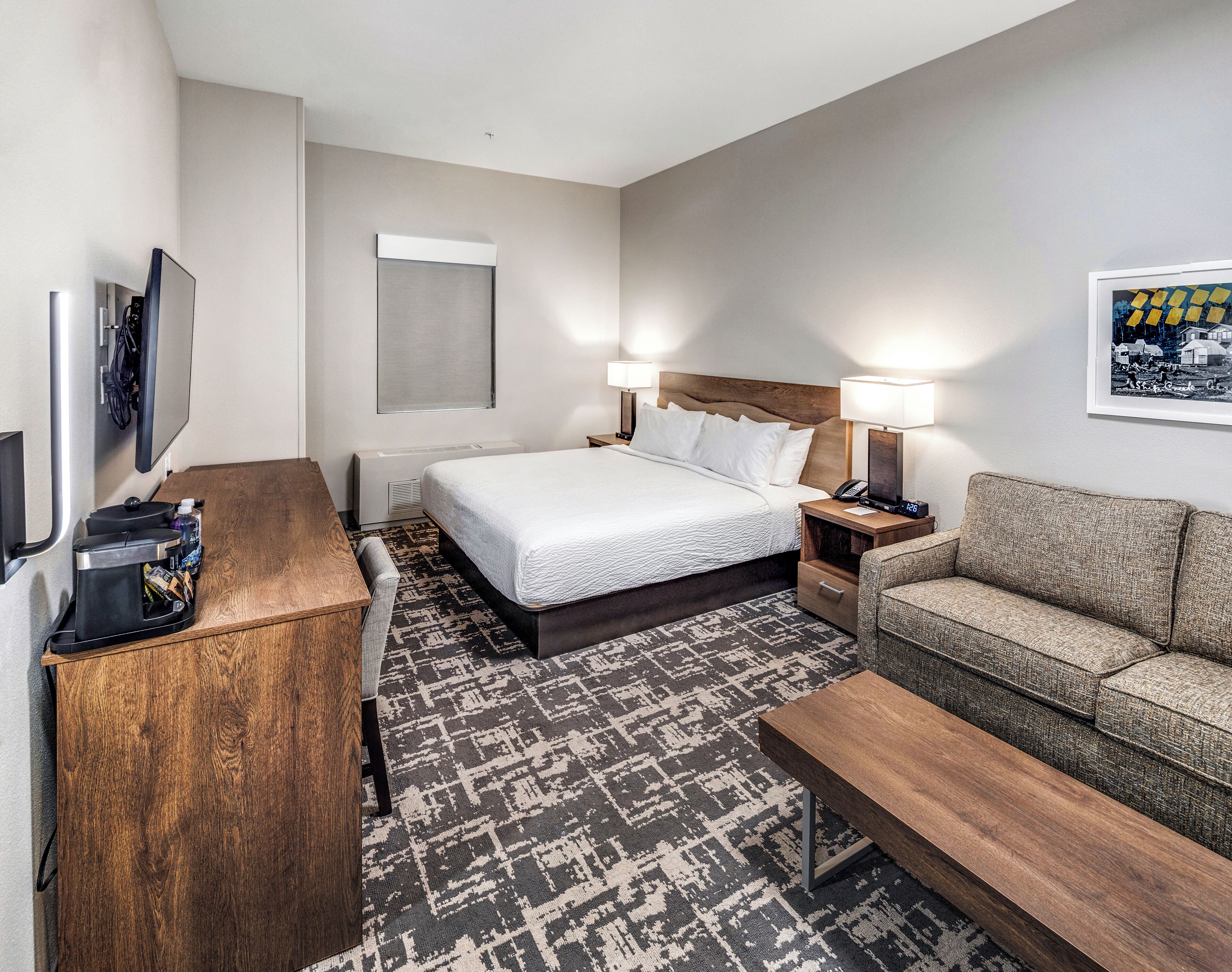 Standardzimmer, 1 King-Bett | Wohnbereich