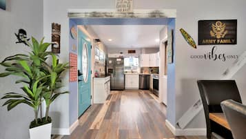 Deluxe Apartment, 2 Bedrooms, Patio | Living area