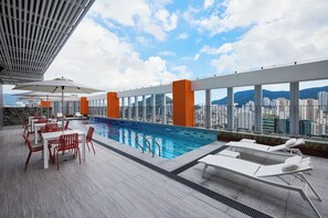 Piscina en la azotea