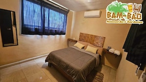 1 bedroom, internet, bed sheets