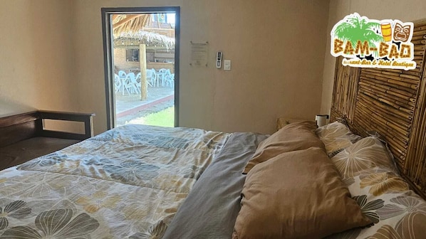1 bedroom, internet, bed sheets