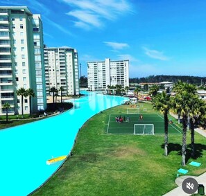 Sport court - Spacious Apartment in Algarrobo in Laguna Vista with Ocean / Sea view (Algarrobo)