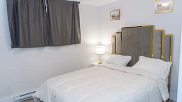 1 chambre, fer et planche Ă repasser, Wi-Fi gratuit, draps fournis