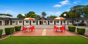 Fassade der Unterkunft