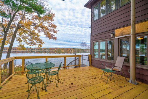 Relaxing Lakefront Retreat - 4 Bedrooms - Sleeps 8 - Stunning Views