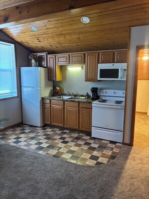 Microwave, oven, stovetop