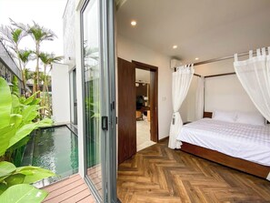 4 habitaciones, tabla de planchar con plancha y wifi 