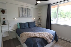 2 dormitorios, escritorio, wifi gratis y ropa de cama