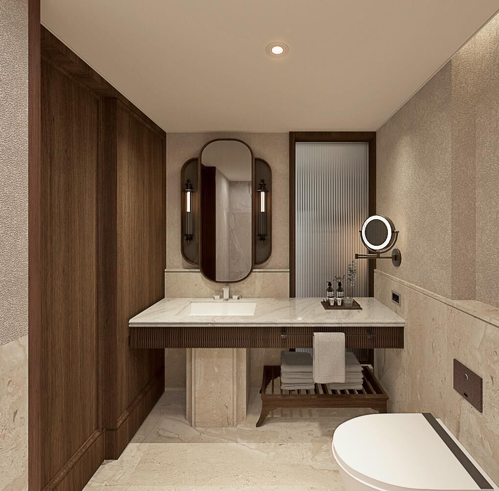 Free toiletries, slippers, towels, soap