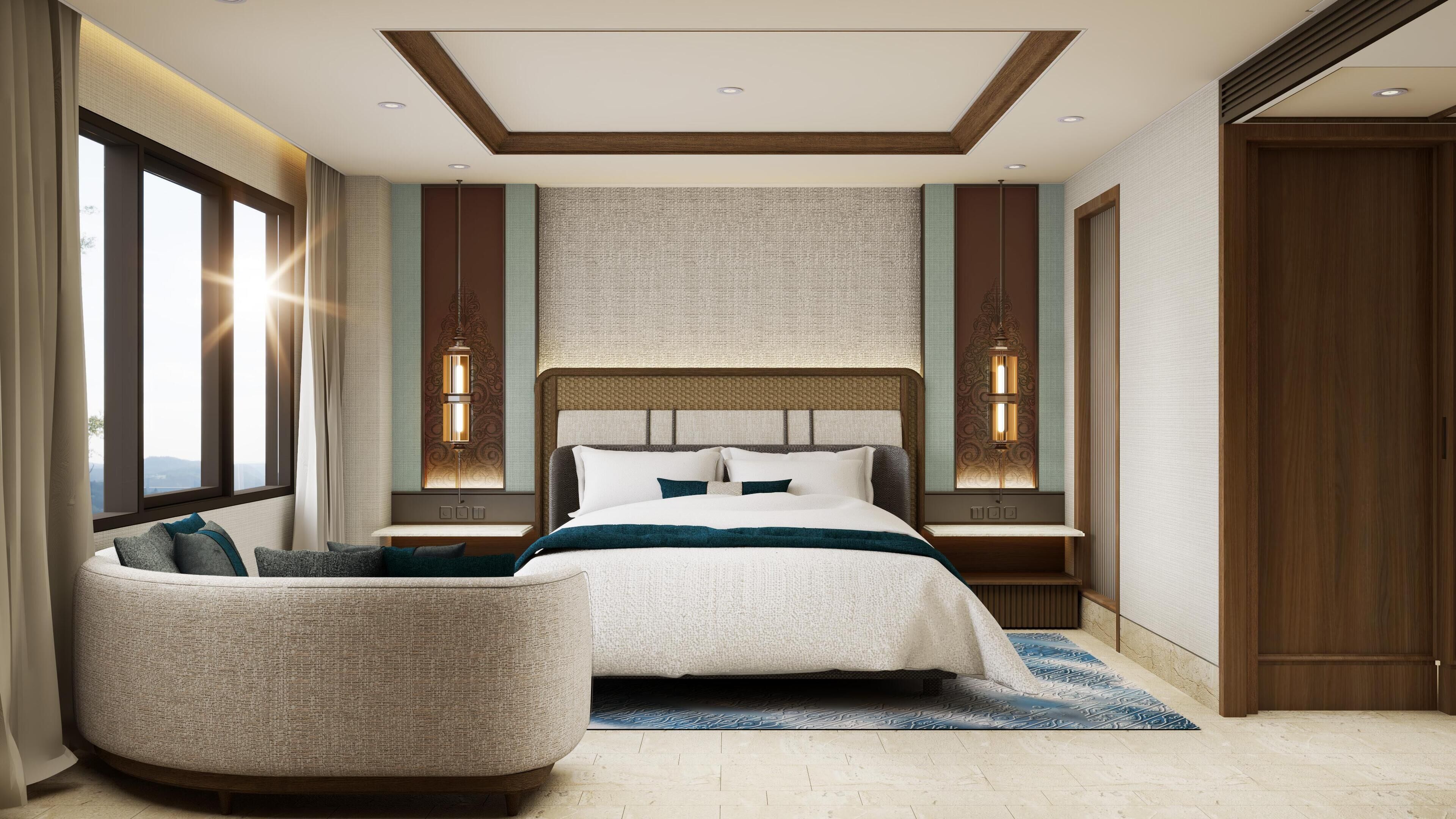 Deluxe Double Room, City View | Premium bedding, pillowtop beds, free minibar, in-room safe