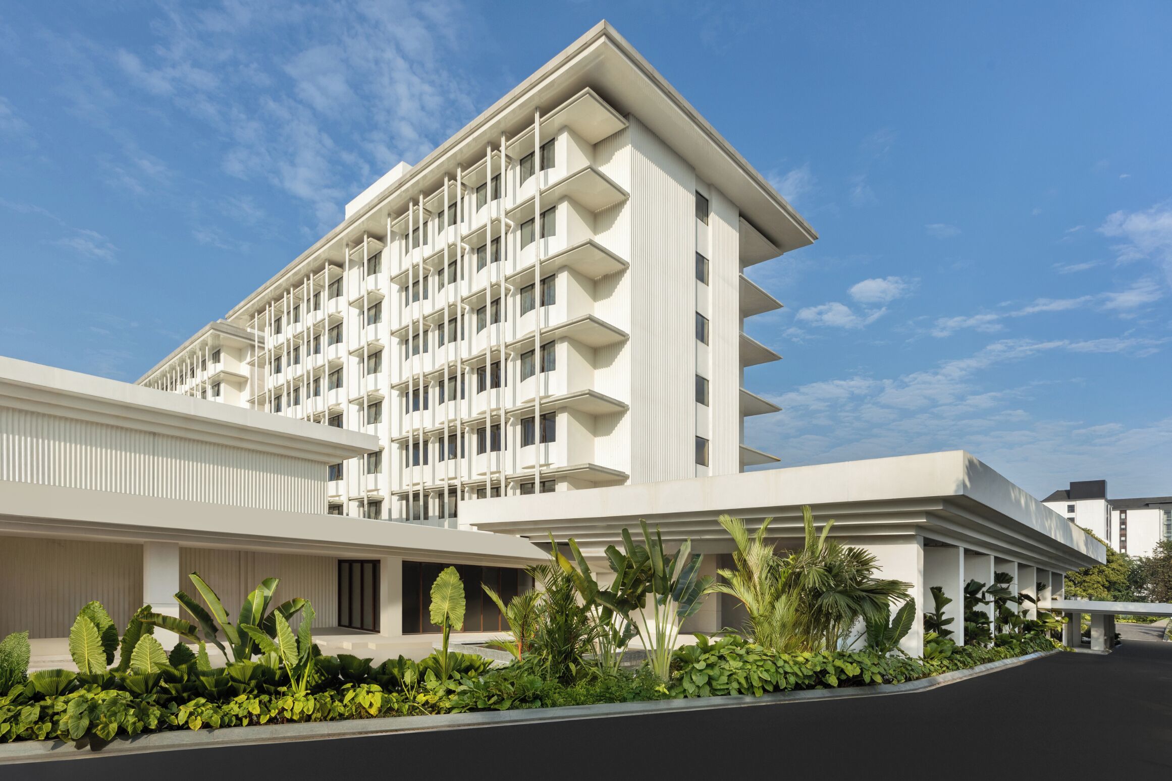 Fassade der Unterkunft