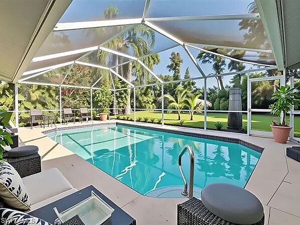 Pool - Luxury Fort Myers Villa w/Pool, Chef Kitchen & Half-Acre Paradise (Fort Myers)