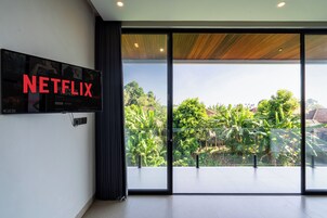 别墅 | 熨斗/熨板、婴儿床、折叠床/加床（额外收费）、床单