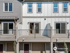 Exterior detail - Designer-Inspired Home » King Bed » Garage » AC #21 (Calgary)
