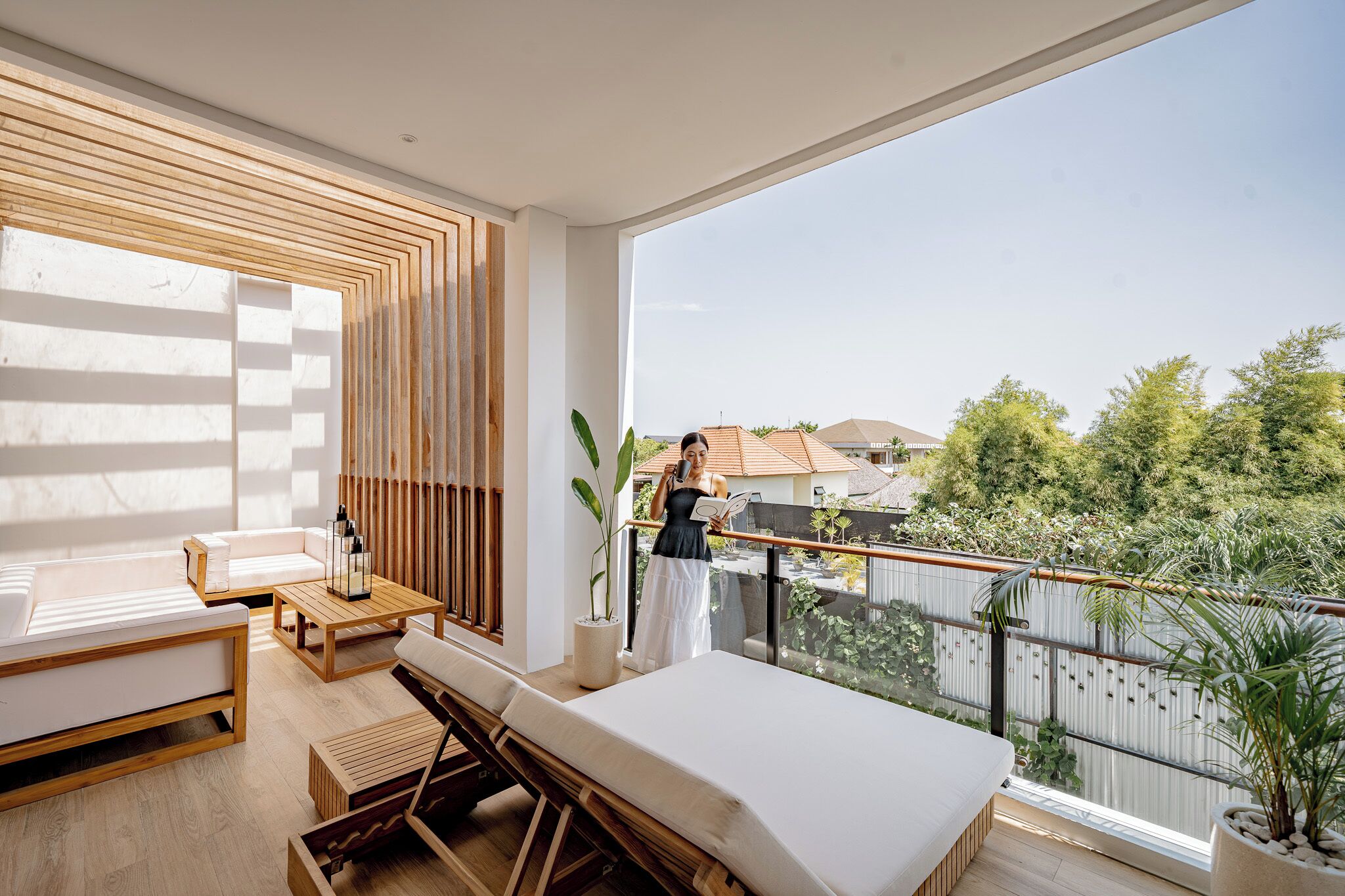 Vista desde la propiedad