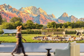 Vista desde la propiedad