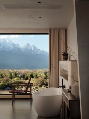 Romantisches Doppelzimmer, Hügelblick | Ausblick vom Zimmer